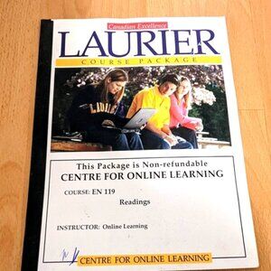 Laurier English Coursework Pack